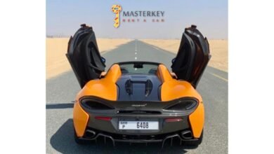 صورة توضيحية - Masterkey Rent A Car is effolessly changing the game of exotic car rental in Dubai.