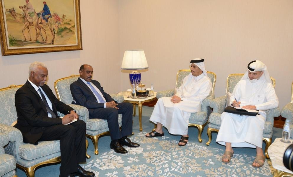 قطر تبحث مع السودان ومنظمة الفرنكوفونية المستجدات الدولية