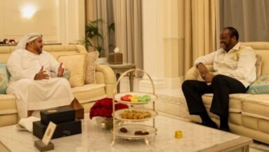 منذر درويش يرحب بالملك مسواتي الثالث
