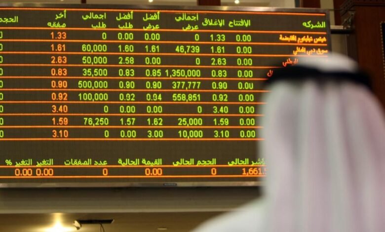 %6.4 تراجع أسواق الأسهم الخليجية في عام 2022