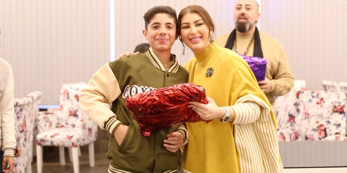 السفيرة زينة سلامة ويوم ترفيهي مع أطفال المبرات الخيرية