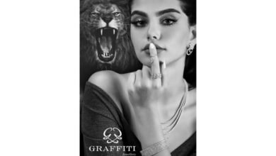 Graffiti تصاميم ة للأحجار الكريمة