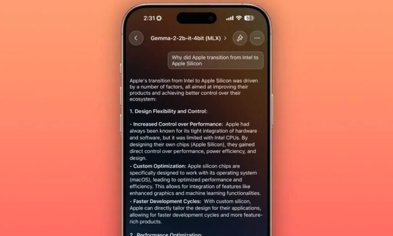 Indie App Spotlight يتيح لك AnywAIR اللعب مع نماذج الذكاء الاصطناعي المحلية على جهاز iPhone ال بك