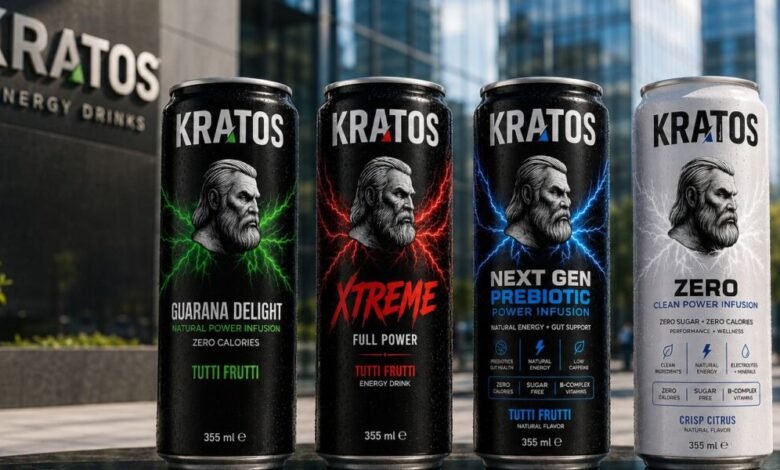 KRATOS Energy Drink Brings Natural Performance to Modern Consumers