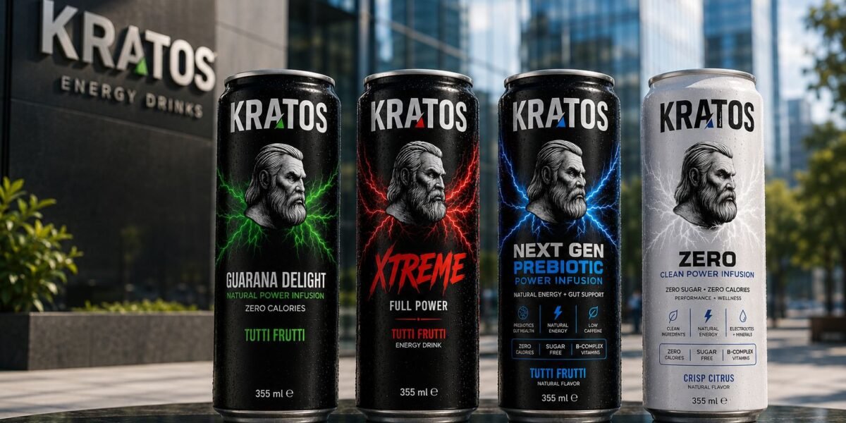 صورة مميزة: KRATOS Energy Drink Brings Natural Performance to Modern Consumers