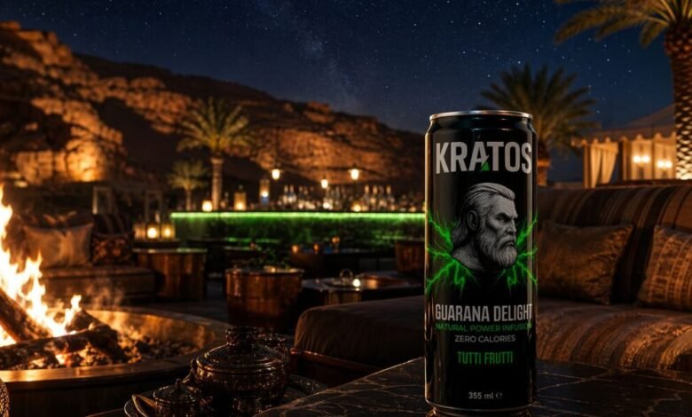 KRATOS & Co البرتغالية تُطلق كراتوس في المملكة السعودية مشروب الطاقة الذي لا يشبه أي مشروب آخر
