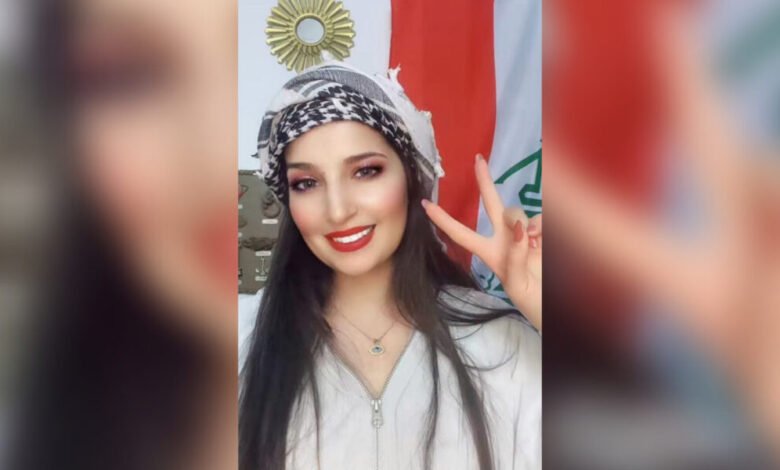 أنا فلسطينية وعندك الباقي تحلق باليدي سارة للأعالي .