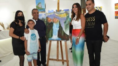 الطفل المبدع الرسام جون جاسوس يعرض لوحاته للمرة الاولى ويُذهل الحضور !