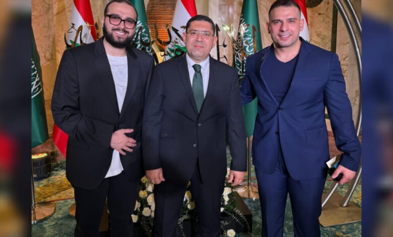 بعد إنجازاته الأمنية.. النقيب فراس عويدات يشارك في احتفال السفارة السعودية.