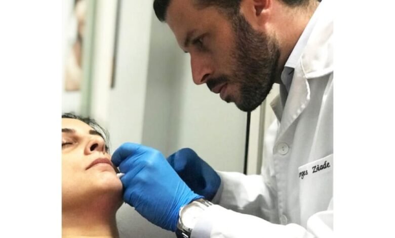 جورج زيادة في حديث حول عملية رأب الجفون