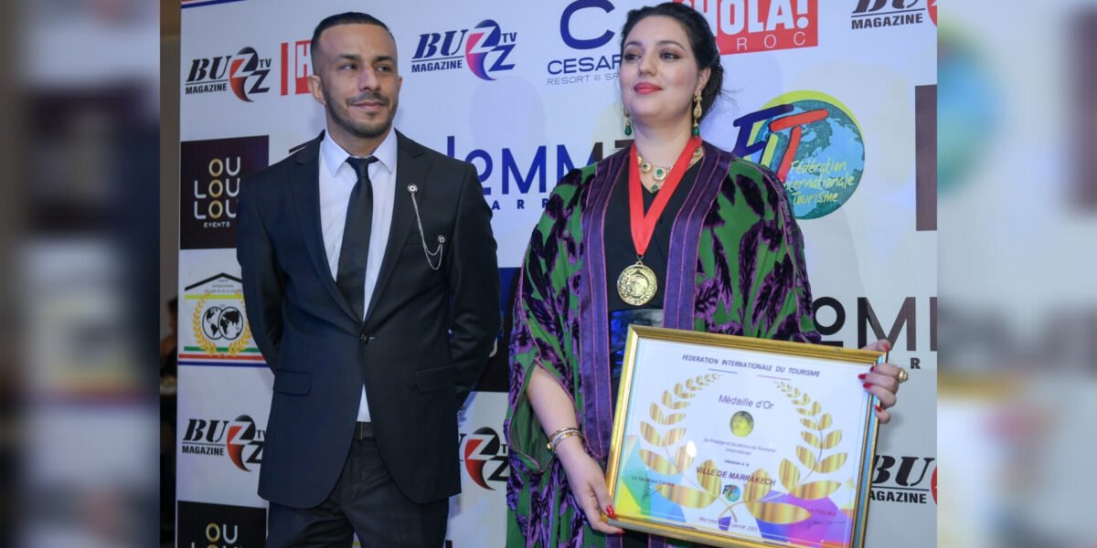 صورة مميزة: حفل الجوائز الذهبية لجمعية السياحة والفن الدولي بمراكش