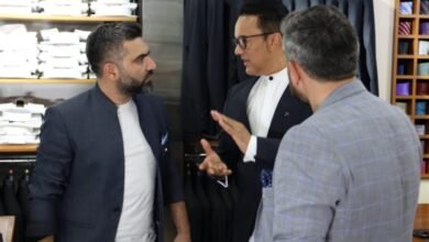 ريدوان بإطلالة متألقة من توقيع ميزون سليم متري