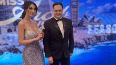 شروق الشلواطي تتألق في تقديم مسابقة ملكة جمال العرب وسط حضور فني وسياسي رفيع المستوى