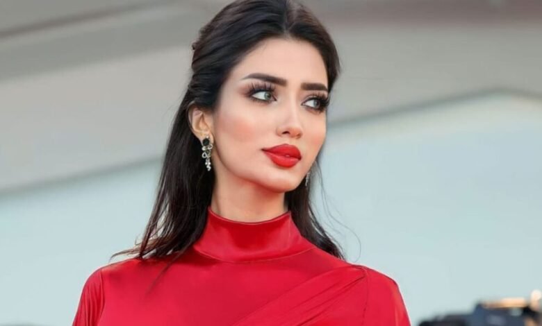 ملكة جمال العرب المغربية شروق شلواطي تتألق في مهرجان كان السينمائي