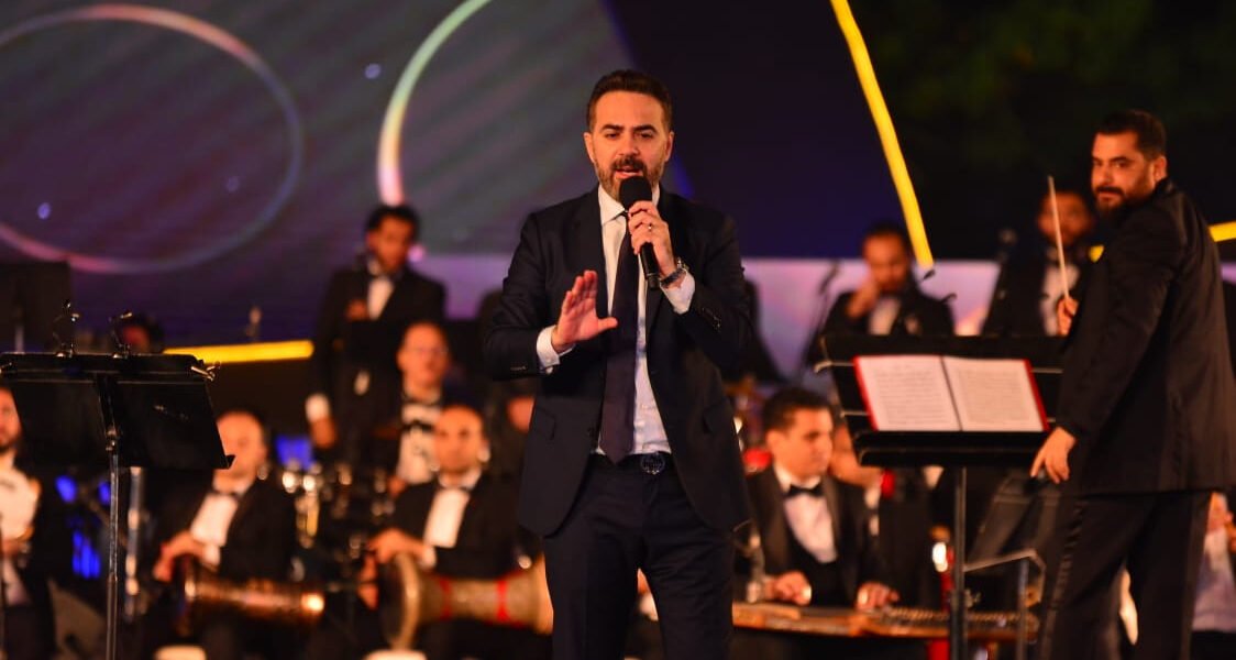 صورة مميزة: وائل جسار يشعل دار الأوبرا بمهرجان الموسيقى