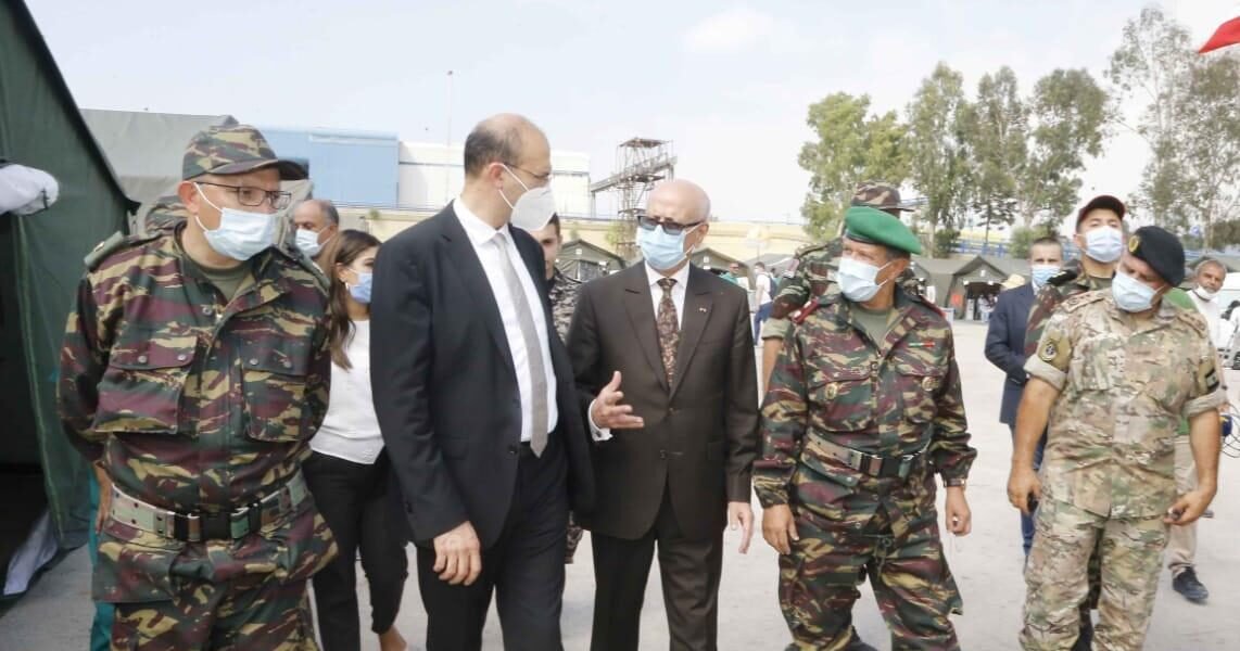 صورة مميزة: وزير الصحة تفقد والسفير المغربي المستشفى الميداني المغربي تعاون الدول الشقيقة والصديقة أمر نعتز ونفتخر به